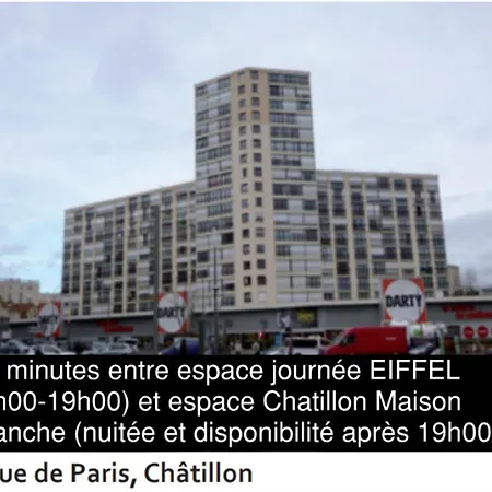 Eiffel Citea Access Dayroom Espace Sans Nuitee Et Partagee Chatillon Nuitee -- Repos Journee Ou Espace Travail 8-19h Proche Tour Eiffel Ou Usage Bureau A L'heure En Journee -- Nuitee Chatillon Avenue Accommodatie bij particulieren *